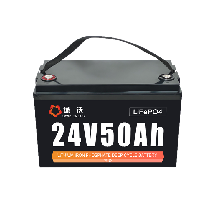 LVWO-24V 25.6V 50Ah LiFePO4 Lithium Battery